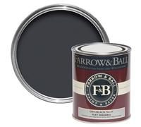 Farrow & Ball Flat Eggshell 750ml, Off-Black No. 57, Durable Interior Paint