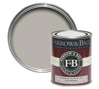 Farrow & Ball Purbeck Stone No.275 Flat Eggshell Multi-Surface Topcoat Paint, 750Ml Tin