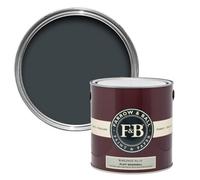 Farrow & Ball Railings No.31 Flat Eggshell Multi-Surface Topcoat Paint, 2.5L Tin
