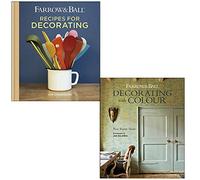 Farrow & Ball Recipes for Decorating, Decorating with Colour 2 Books Collection Set