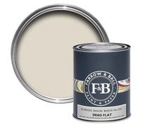 Farrow & Ball School House White No.291 Dead-Flat Matt Multi-Surface Emulsion Paint, 750Ml