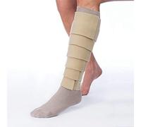 FarrowWrap Basic Legpiece, Tan with Compression Sock, BSN Jobst FarrowMed (Regular, Small)