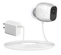 FARSAIL Quick Charge 3.0 Power Adapter and 6 Feet / 1.8M Extension Cable Compatible with Arlo Pro & Arlo Pro 2 and Arlo GO, Arlo Extension Cords and USB Wall Charger - No Charging Needed (White)
