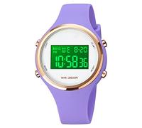 Farsler Kids Watch, Girls Watches Digital Sports Simple Cute Wrist Watches with Alarm LED Time Teacher Gift for Boys Girls (Purple)