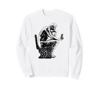 Fart Jokes Dad Poop Humor Bathroom Sarcastic Father's Day Sweatshirt