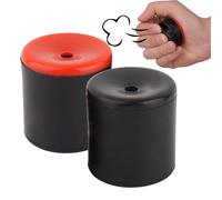 Fart Machines Red Black Squeeze - Novelty Squeeze Fart Machine | 2 Pieces Funny Prank Farting Noise Sounds Maker Toy For Holiday Classroom Car Festive Kids Adult Halloween Christmas