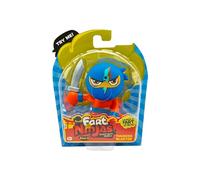 Fart Ninjas | Thunder Blaster Series 8 Collectible Figures | 10 Hilariously Realistic Fart Sounds | Ages 5+ Gifts & Toys 8 to Collect, Blue