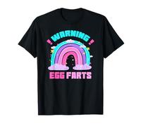 fart Warning egg farts funny inappropriate sarcasm ironic T-Shirt