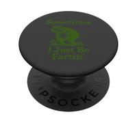 Fartin Frog Silly Humor Sometimes I Just Laugh PopSockets Adhesive PopGrip