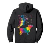 Farting Cow Fart Cattle Pullover Hoodie