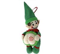 Farting Elf Christmas Ornaments-Funny Christmas Tree Decoration-Stocking Stuffer-Naughty But Nice Gag Gift-He Farts The Song Deck The Halls When You Press His Body-Measures 4x10 Inches