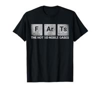 Farts The Not So Noble Gases Periodic Table Elements Science T-Shirt