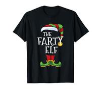 Farty Elf Family Matching Christmas Group Funny T-Shirt