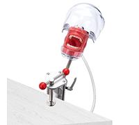 faruijie Dental Simulator Mannequin Head - Phantom Head Training Manikin Unit with Typodont Teeth Model with Bench Mount Fixed on Desk 360° Adjustable 1:1 High Emulation for Teaching Practice