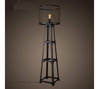 FARUTA Floor lamp Tripod Black Vintage Tower Standing Industrial Floor Lamps Lights for Dining Room Foyer Floor lamp