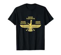 Farvahar Iran Persian Wisdom Zoroastrian Symbol Iranian Gift T-Shirt