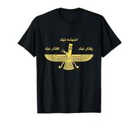 Farvahar Iran Persian Wisdom Zoroastrian Symbol Iranian Gift T-Shirt