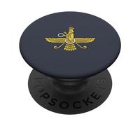 Farvahar Iran Zoroastrian Persian Farvohar Iranian Zoroaster PopSockets Swappable PopGrip