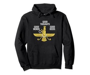 Farvahar Iran Zoroastrian Persian Farvohar Iranian Zoroaster Pullover Hoodie