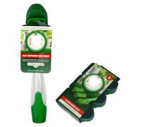 Fary Addis Soap Dispensing Dish Brush, 1x Handle, 3x Refill Heads, Built-In Liquid Soap Dispenser, Long-Lasting Bristles, Easy Grip, Effortless Cleaning, Kitchen Sink Dishwashing Brush Set