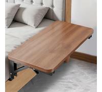FARYODI Bed Shelf for Hanging, Foldable Bedside Table for Hanging, for Bunk Bed and Top Bed, Bed Tray, Floating Tray, Bedside Table, Shelf, Dorm, Supplies, 30 x 20cm