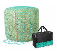FARYODI Hay Net Round Bale, Hay Net for Horses, Diameter 150 cm, Height 150 cm, Close-Mesh Feeding Net, Feeding Net for Slow Eating, Stable Hay Net for Horses for Species-Appropriate Feeding