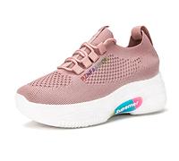 FARZAH Ladies Pink 6.5 UK Medium Women's Retro Casual Bowling Shoes