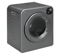 Fasba 6kg Vented Tumble Dryer, Freestanding, Wall Mounted, Stackable, Portable Dryer with 7 Programmers, Grey