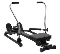 Fasba Home Use Multi-Function Rowing Machine, Black Steel, 126x128x70cm, Suitable for Full Body Workout Model92014