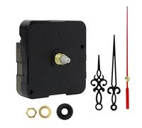 Fascetta Silent Quartz Clock Mechanisms Battery Powered Clock Movement Replacement Kit DIY Wall Clock Mechanism Parts with Shaft Length 12.5mm for Repair Home Restaurant Hotel Office Classroom