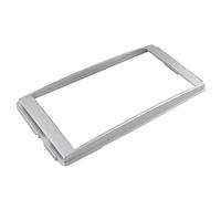 Fascia Adaptor Radio Cage Double Din Stereo Panel Fit Use For Hyundai Santa Fe 2006-2012 Fascia Radio DVD Dash Mounting Installation Trim Kit Face Frame