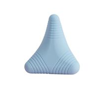 Fascia Ball Silicone Deep Back Neck Shoulder Muscle Relaxation Acupressure Peanut Square Massage Multi-Function Design(Blue Four Corners)