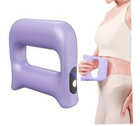 Fascia, Fast Fat Burning Yoga Ring Massager with Vibration, 5 Speed Levels, Electric Fascia Massager, Massage Tool for Muscle Knot Recovery & Relaxation (Purple)