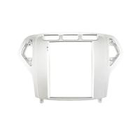 fascia frame stereo panel For Mondeo 2007-2010 Frame Video Player Navigation Dvd Panel Trim 9.7 Inch 2 Din Car Radio Fascias(Silver Frame)