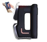 Fascia Knife, Muscle Relaxation Electric Fascia Knife, Heated Scraper Massage Tool, Scraping+ Heating + EMS Micro-Current + Red Light, 5 Blades in 1 Device for Whole Body,Black