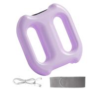 Fascia Massage Ring, 5?Speed Deep Tissue Fascia Release Ring, Cordless Roller Massager with Belt for Muscle Relaxation Legs Thighs Belly for Runners Athletes Gym