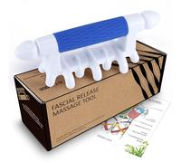 Fascia Massage Tool Myofascial Release Blaster Tools for Tighten Skin Lymphatic Drainage Trigger Point Deep Tissue Neck,Shoulder,Lower Back,Psoas,Thighs,Butt & Full Body (Blue)