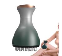 Fascia Massage Tool - Wireless Body Sculpting Massager, Ergonomic Grip Therapyy Device, Vibrating Muscle Relax Tool, Compact Recovery Equipment | Skin Smoothing Massager for Abdominal Butt Shoulder