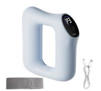 Fascia Massager, Massage Tool, Deep Tissue Device, Ergonomic Heated Design, Rechargeable Handheld Ring, for Shoulder Leg, Youth Elderly Wellness, Portable Family Use