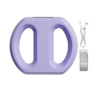 Fascia Massager Ring - 14x13.5cm Rechargeable 1800mAh | Multi Mode Deep Tissue Device | Full Body Muscle Shaping Tool | Ergonomic Abdominal Waist Trainer | Vibration Fitness Equipment | Home Gym