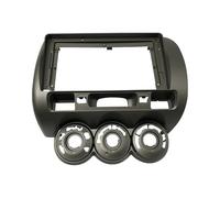 Fascia Panel 9 Inch 2 Din Car Stereo Fascia DVD Panel Bezel Frame Installation Trim Left/right Wheel For Fit For City For Jazz 2006 Fascias Frame(Right driving)