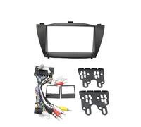 Fascia Radio Frame 7 Inch Car Audio Fascia Panel Android Large Screen Navigation Installation Frame Kit For Hyundai For Tucson For IX35 2010-2023 2024 2026(FOR 2010-2015)