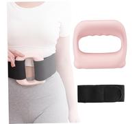 Fascia Ring Hands Free Electric Massagers with Adjustable Belt 3 Vibration Modes for Full Body Massage Portable Muscle Relaxation for Neck Back Stomach