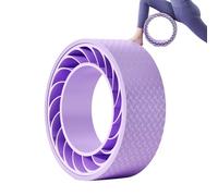 Fascia roller for the back, non-slip stretch function with wheel, fitness foam back roller, for use at home, in the fitness area, for rehabilitation and daily training, routine well