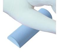 Fascia roller for training, trigger point massager, semi-circular shape, back and leg roller massage roller, for stretching exercises in the neck, foot and calf area as well as the