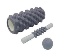 Fascia roller set, high-density non-slip , muscle massage with fascia roller, for relaxed yoga, pilates, home, apartment, gym, travel
