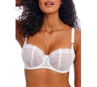 Freya Women's Fascinate Underwire Unlined Balconette Bra, White, 38DD