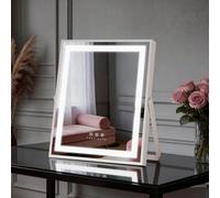 Fascinate Hollywood Tabletop Vanity Mirror Dimmable 3-Colour Modern Strip Led 25X30Cm