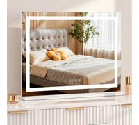Fascinate Hollywood Vanity Mirror Xtra Large 18 Dimmable Led 80X60Cm Bluetooth Beauty Makeup