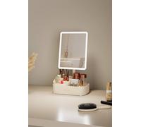 Fascinate Illuminated Hollywood Makeup Mirror Beauty Cosmetic Storage Gift in Cream Fascinate Cream
